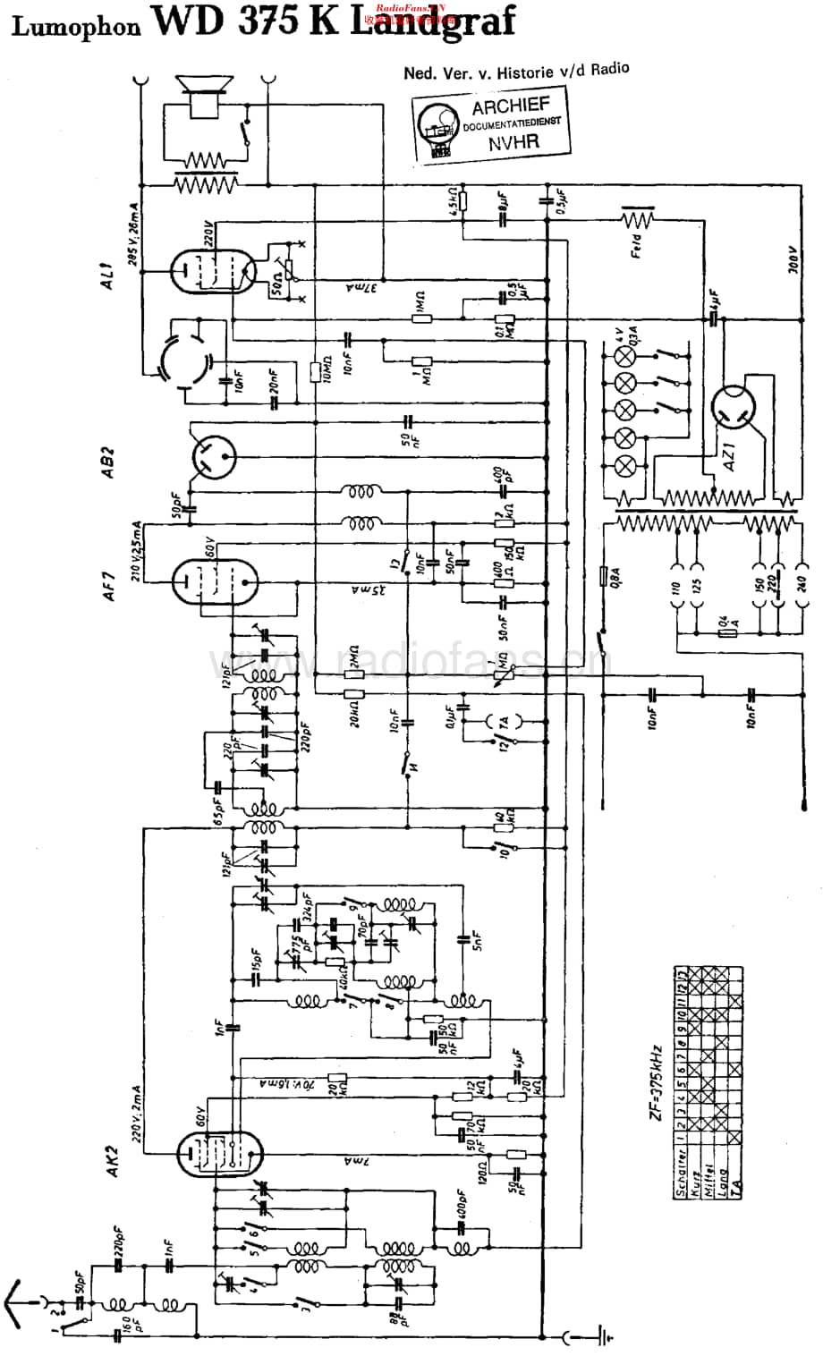 Lumophon_WD375K维修电路原理图.pdf_第1页