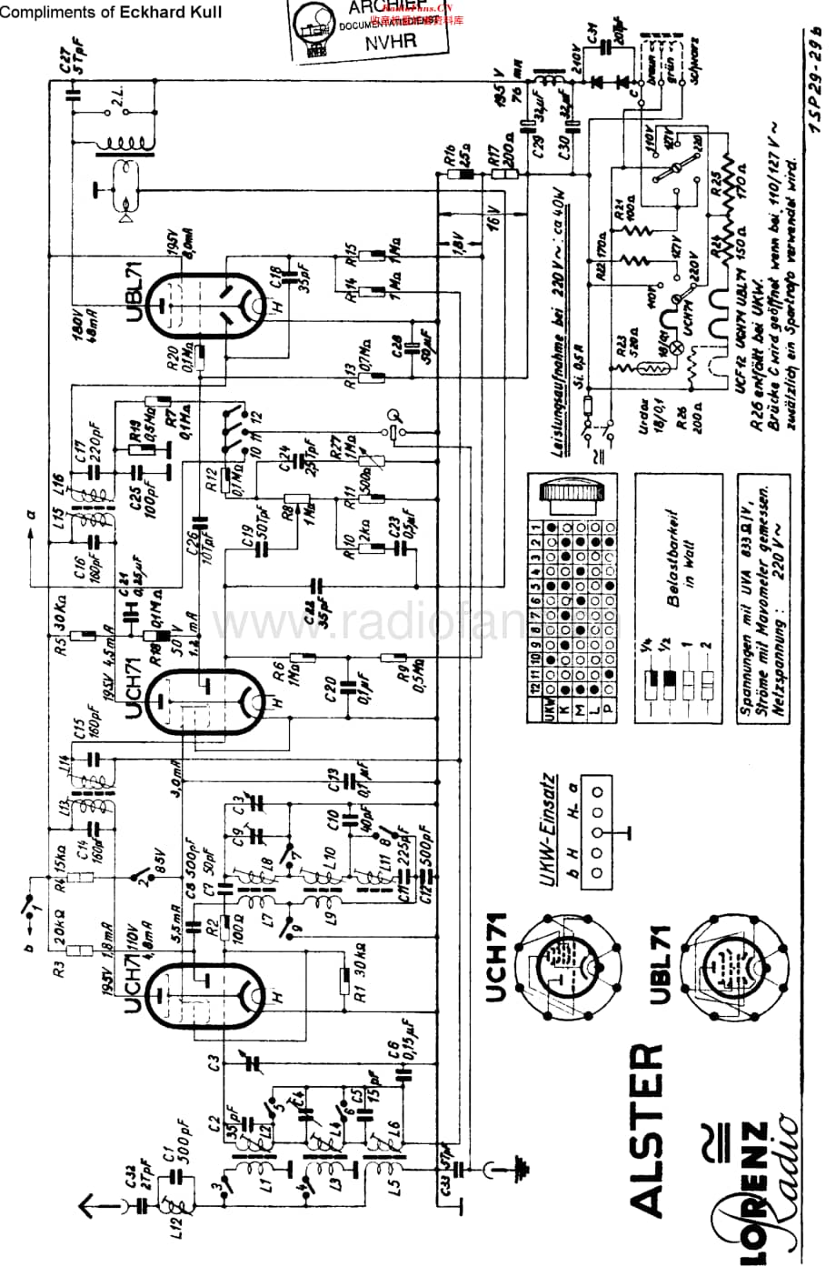 Lorenz_Alster维修电路原理图.pdf_第1页