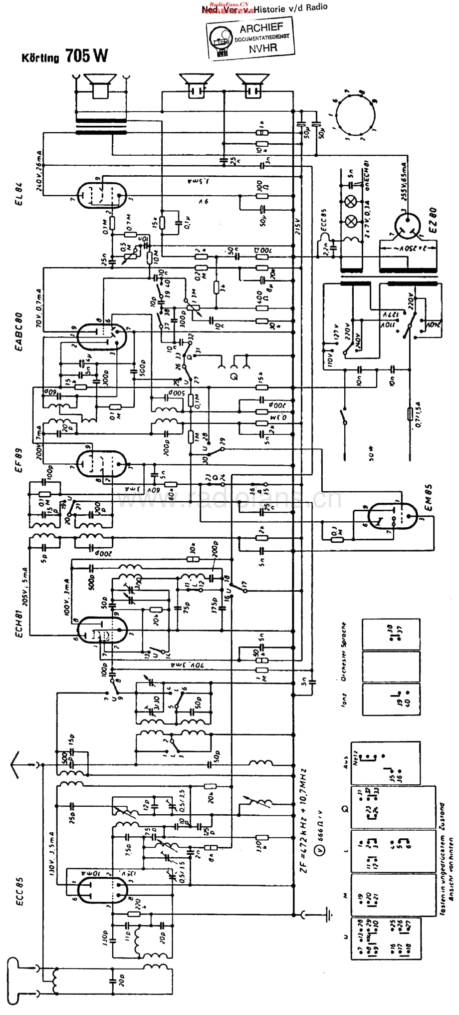 Korting_705W维修电路原理图.pdf_第1页