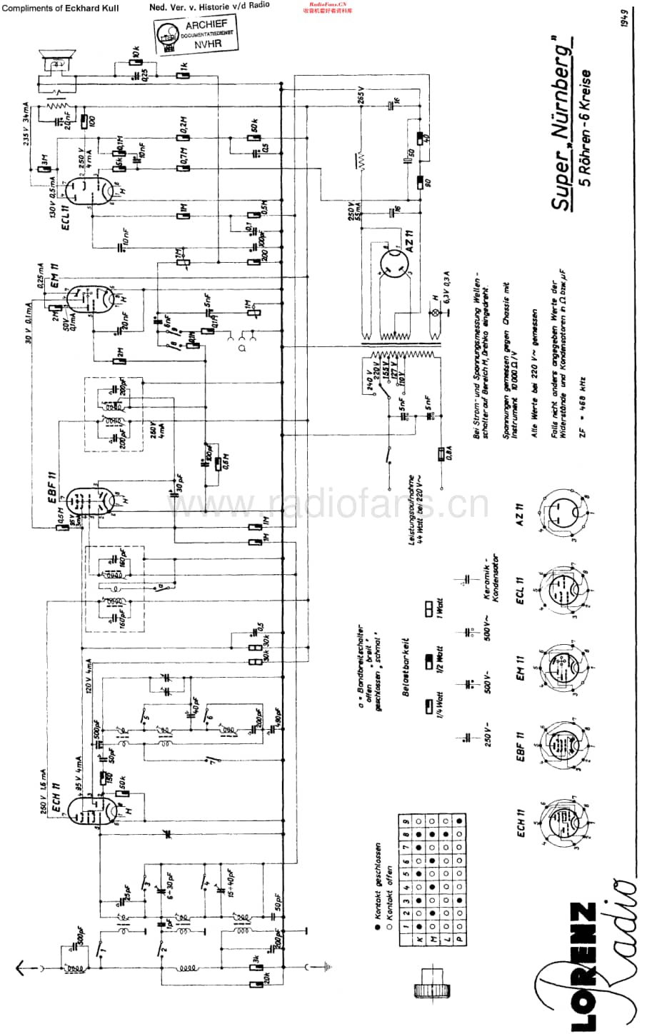 Lorenz_Nurnberg维修电路原理图.pdf_第1页