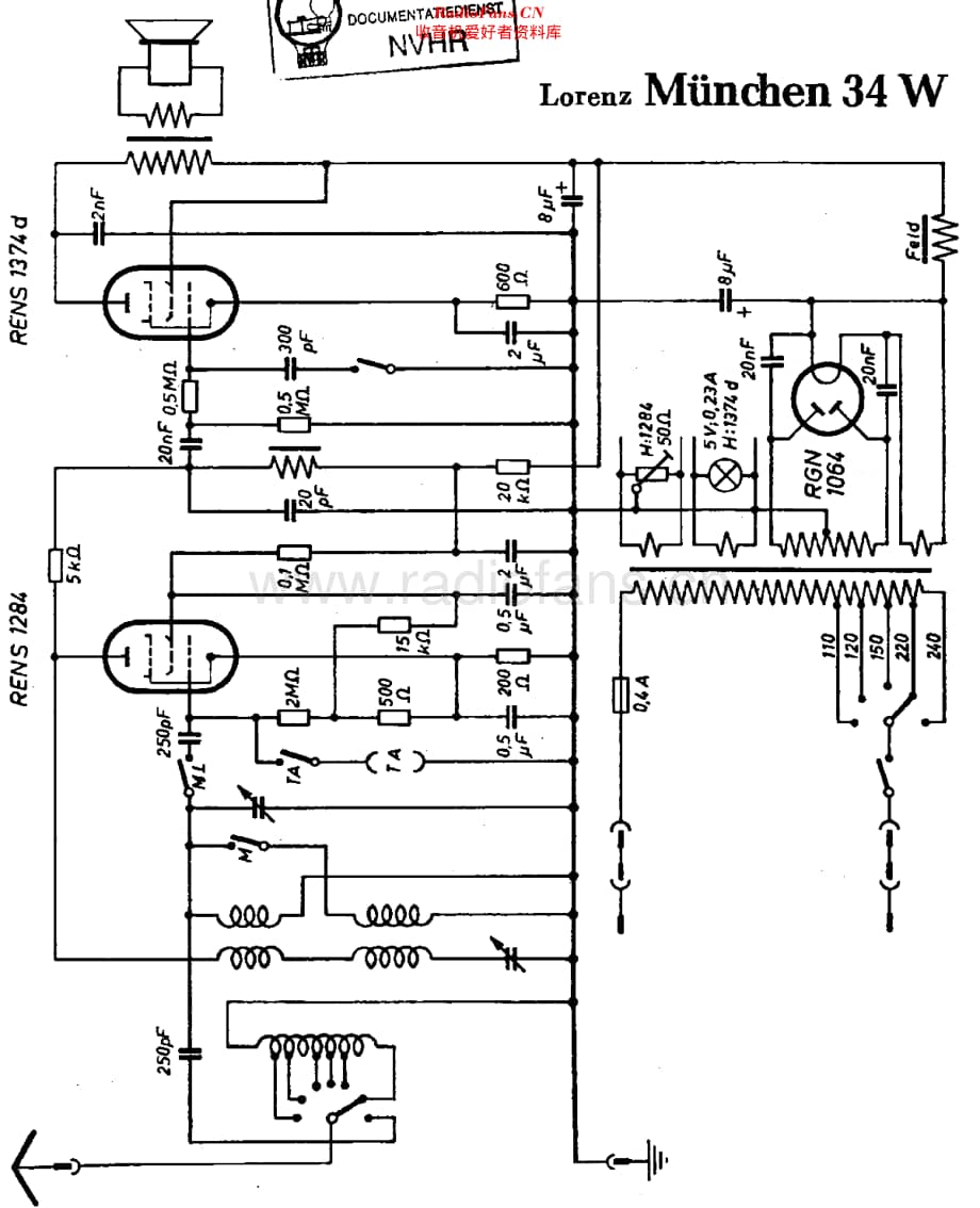 Lorenz_34W维修电路原理图.pdf_第1页