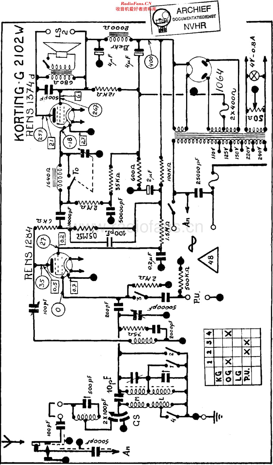 Korting_R2102W维修电路原理图.pdf_第1页