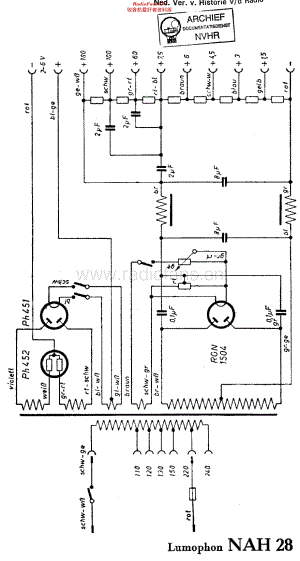 Lumophon_NAH28维修电路原理图.pdf