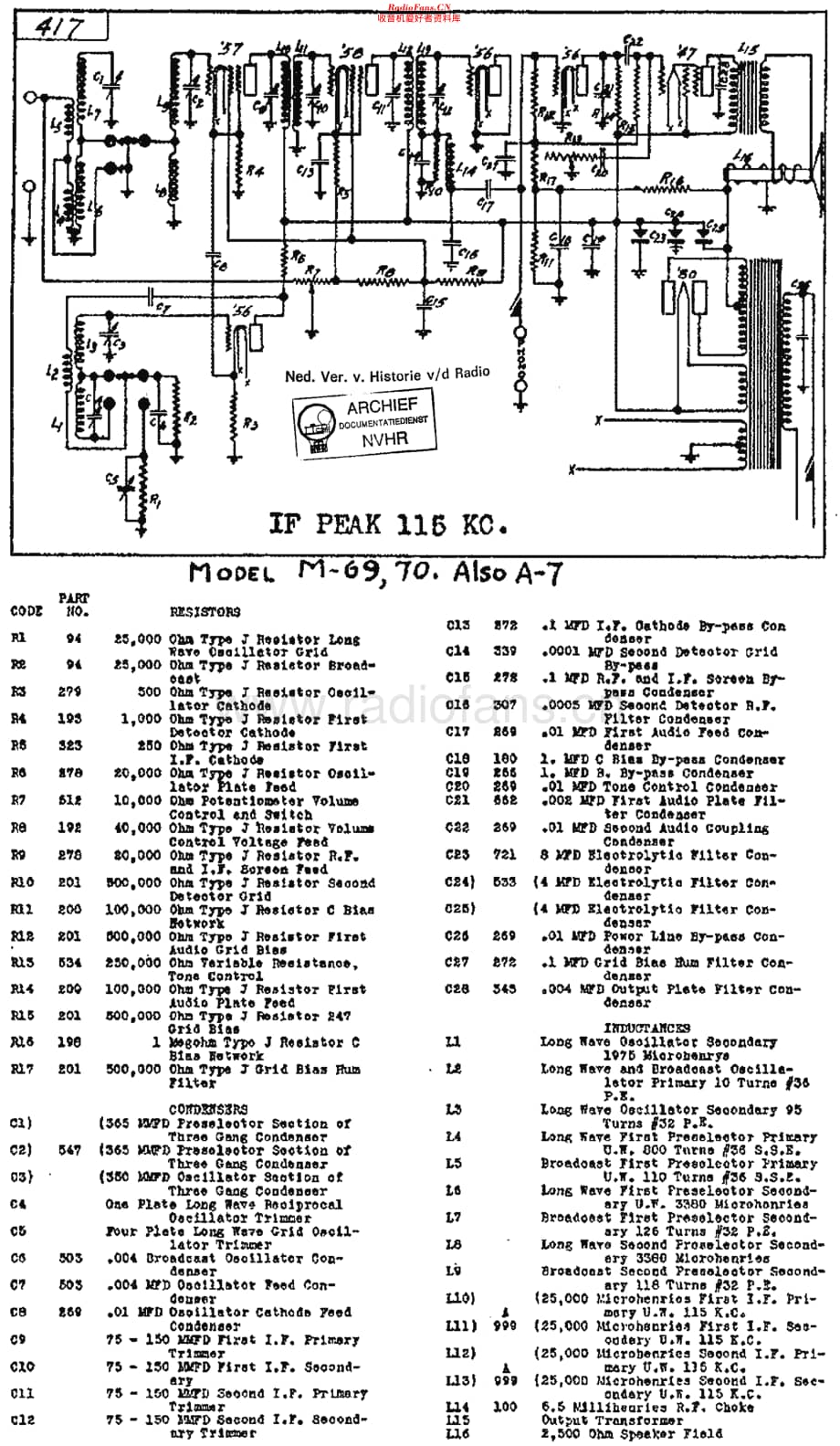 Lafayette_A7维修电路原理图.pdf_第1页