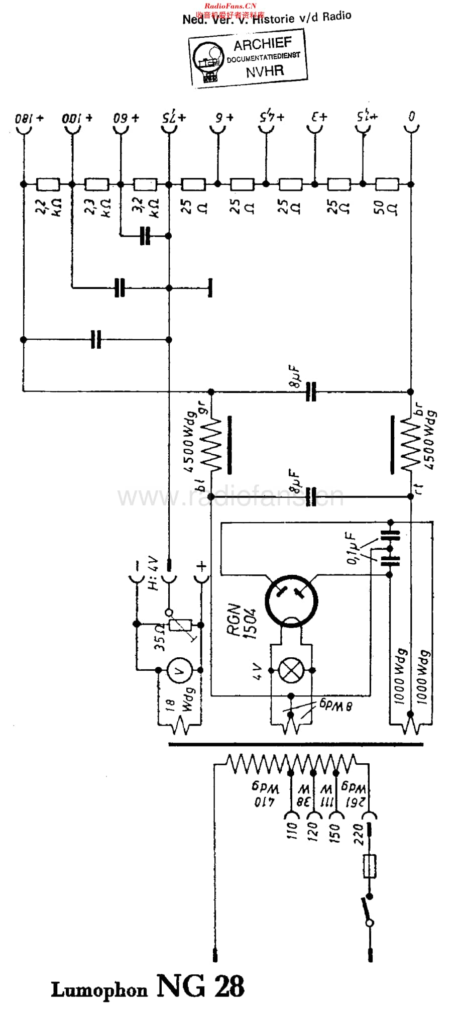 Lumophon_NG28维修电路原理图.pdf_第1页