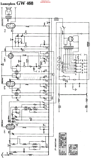 Lumophon_GW468维修电路原理图.pdf