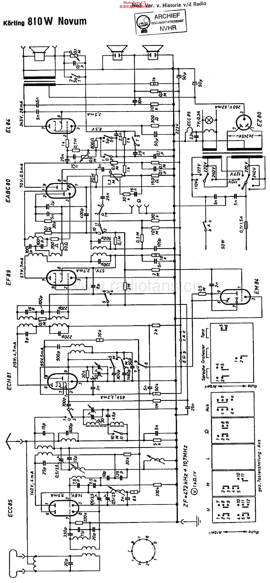 Korting_810W维修电路原理图.pdf_第1页