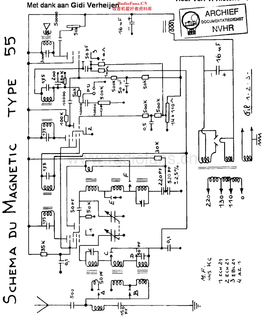 MagneticB_55 维修电路原理图.pdf_第1页