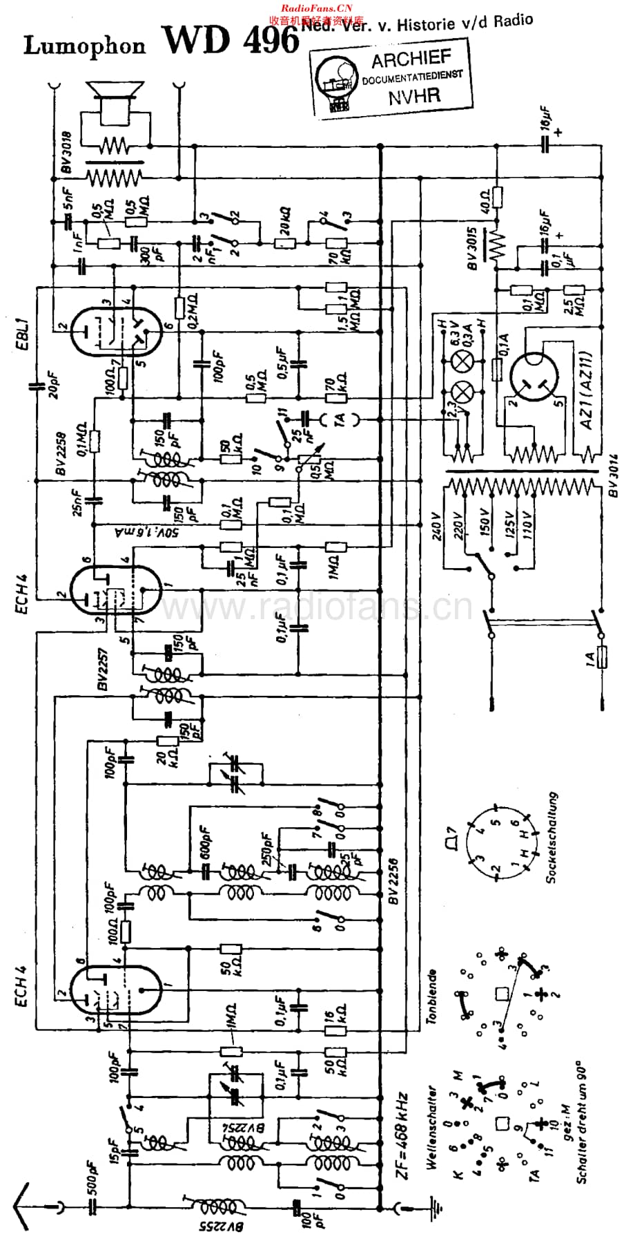 Lumophon_WD496维修电路原理图.pdf_第1页