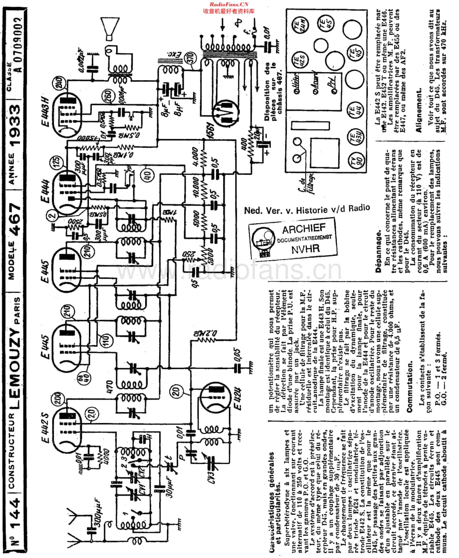 Lemouzy_467维修电路原理图.pdf_第1页