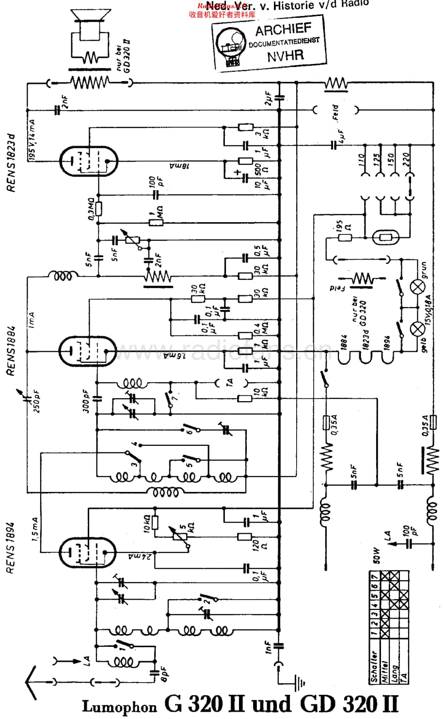 Lumophon_G320II维修电路原理图.pdf_第1页