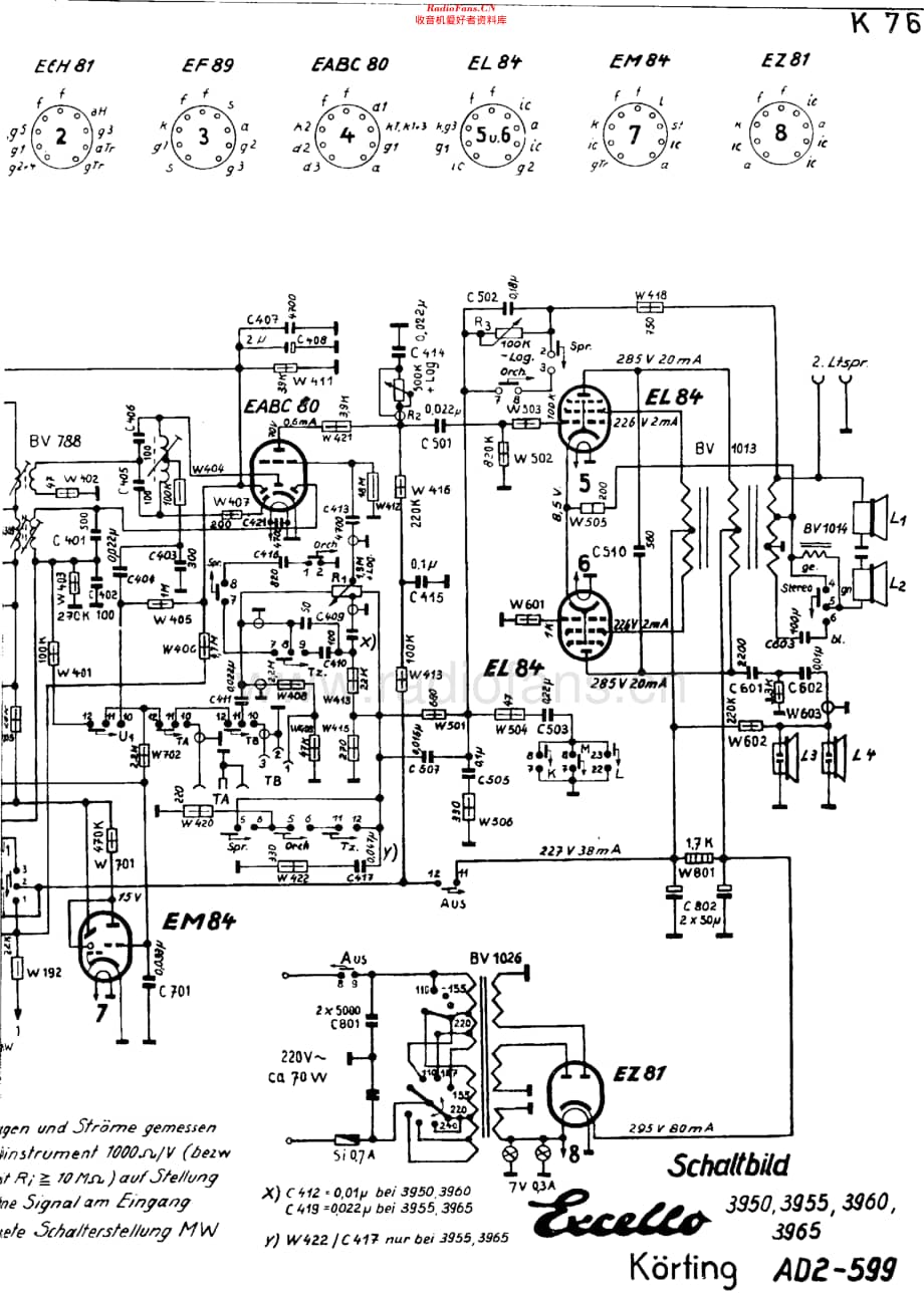 Korting_3950维修电路原理图.pdf_第2页