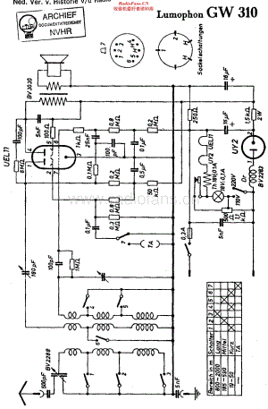 Lumophon_GW310维修电路原理图.pdf