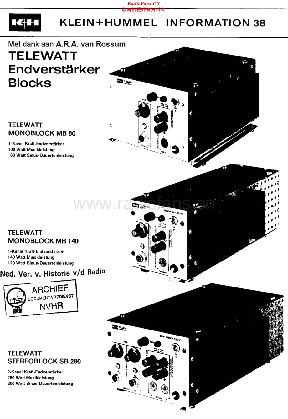 Klein&Hummel_MB140维修电路原理图.pdf_第1页