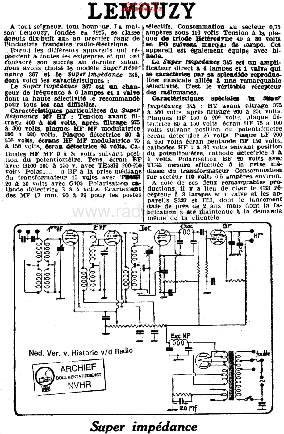 Lemouzy_345维修电路原理图.pdf_第1页