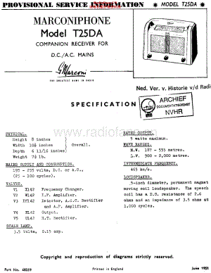 Marconiphone_T25DA 维修电路原理图.pdf