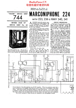 Marconiphone_224 维修电路原理图.pdf