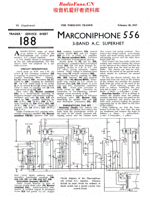 Marconiphone_556 维修电路原理图.pdf