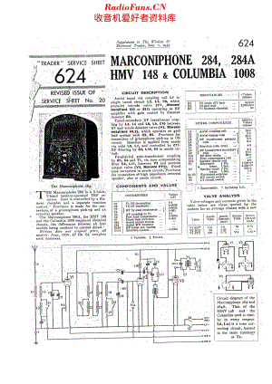 Marconiphone_284 维修电路原理图.pdf