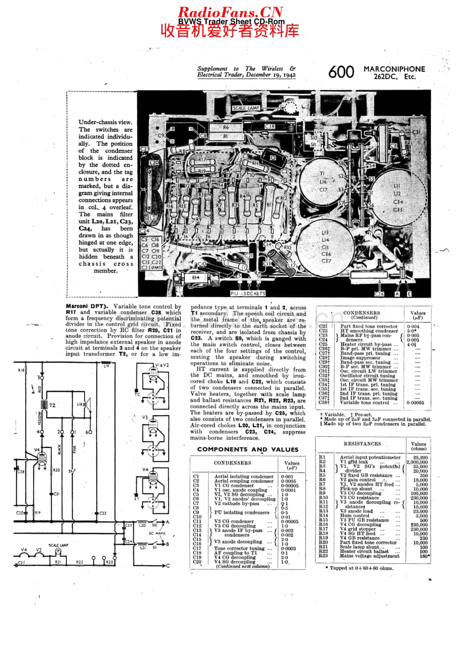 Marconiphone_262DC 维修电路原理图.pdf_第2页