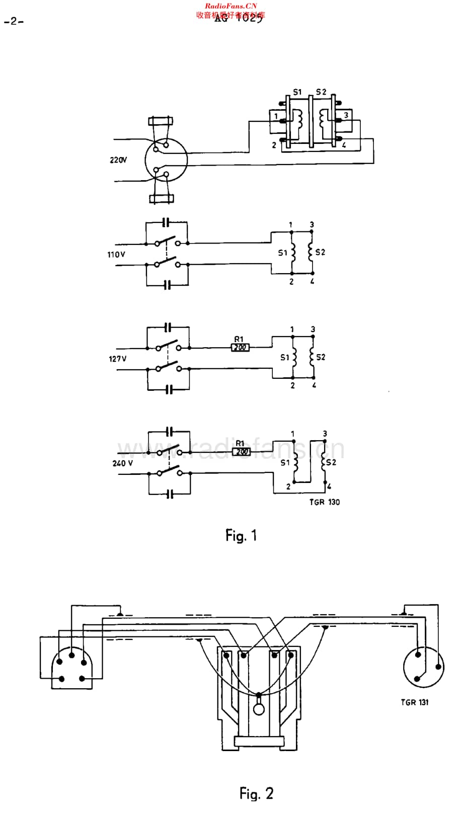 Philips_AG1025 维修电路原理图.pdf_第2页