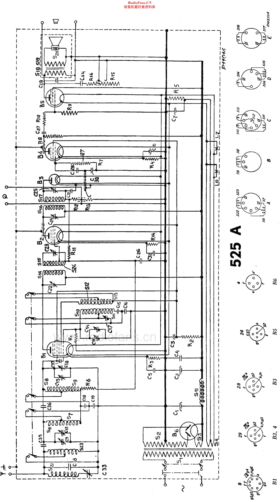 Philips_525A 维修电路原理图.pdf_第2页