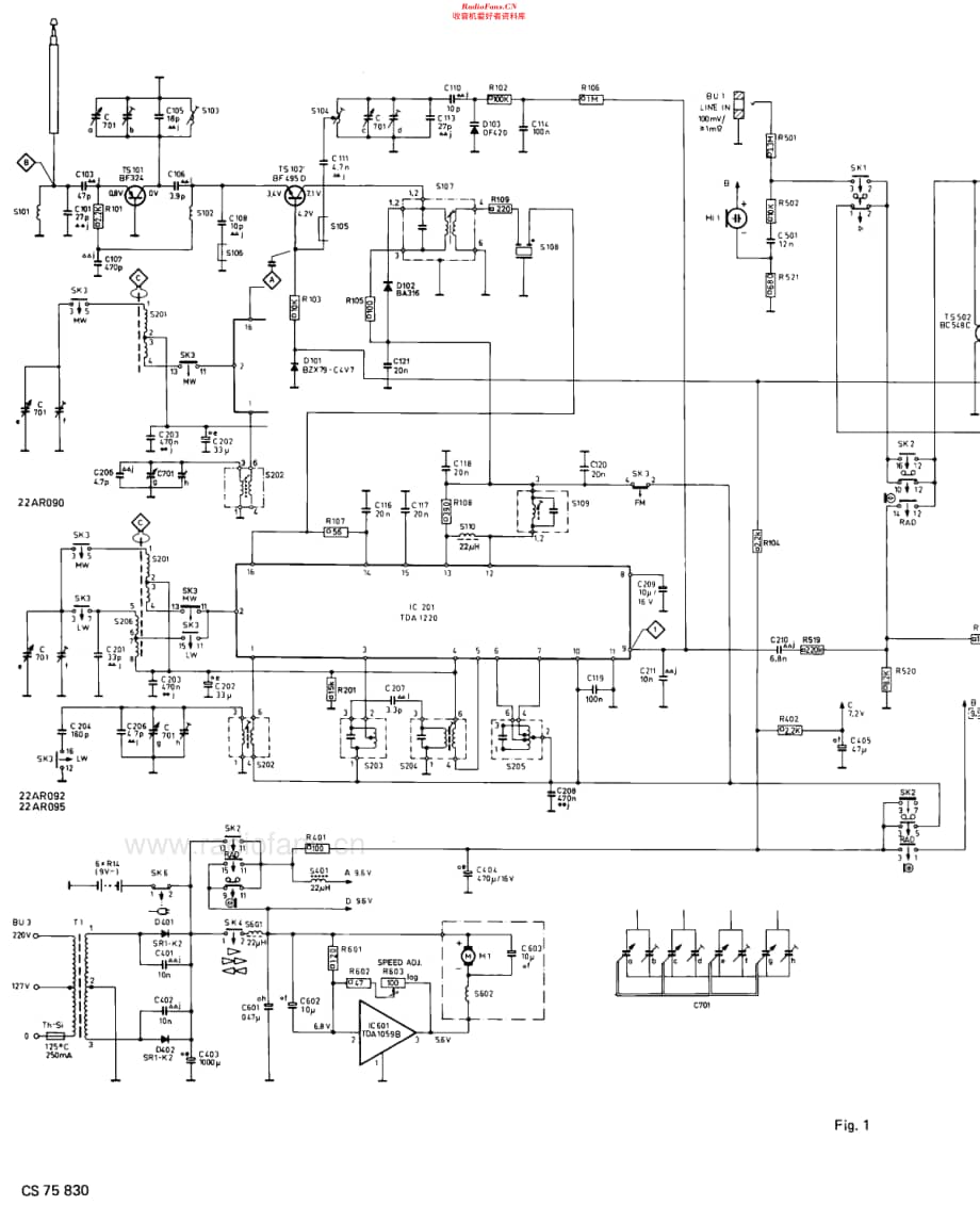 Philips_22AR092 维修电路原理图.pdf_第3页