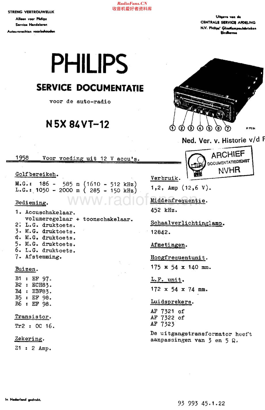 Philips_N5X84VT-12维修电路原理图.pdf_第1页