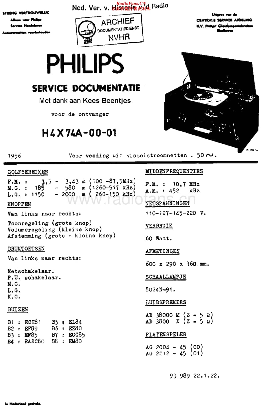 Philips_H4X74A维修电路原理图.pdf_第1页