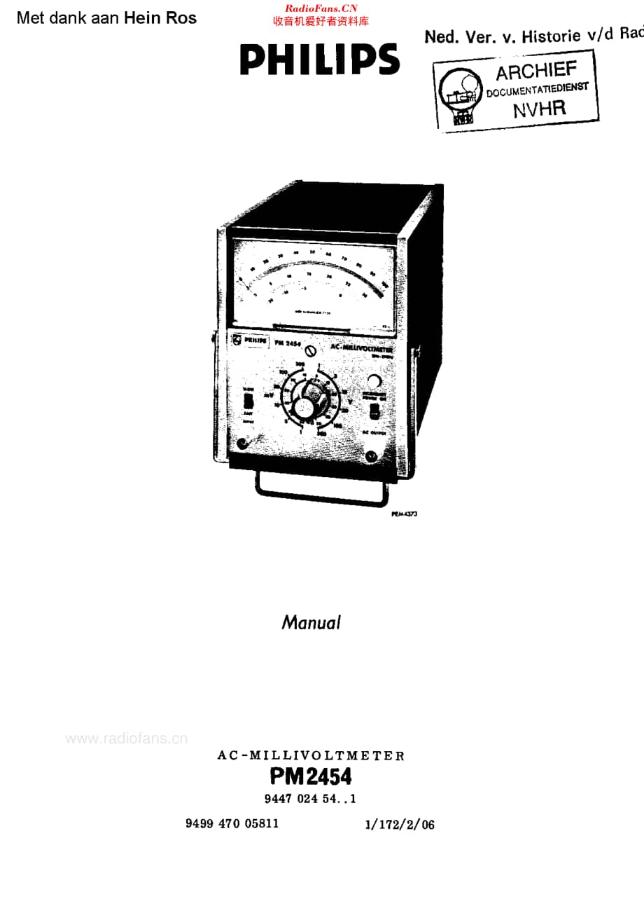 Philips_PM2454维修电路原理图.pdf_第2页