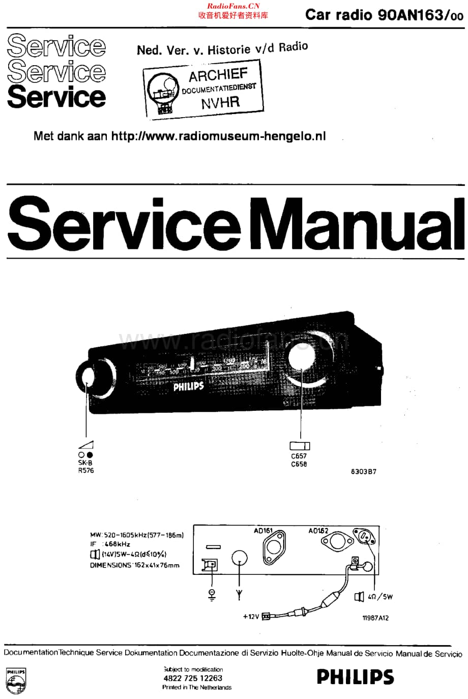 Philips_90AN163 维修电路原理图.pdf_第1页