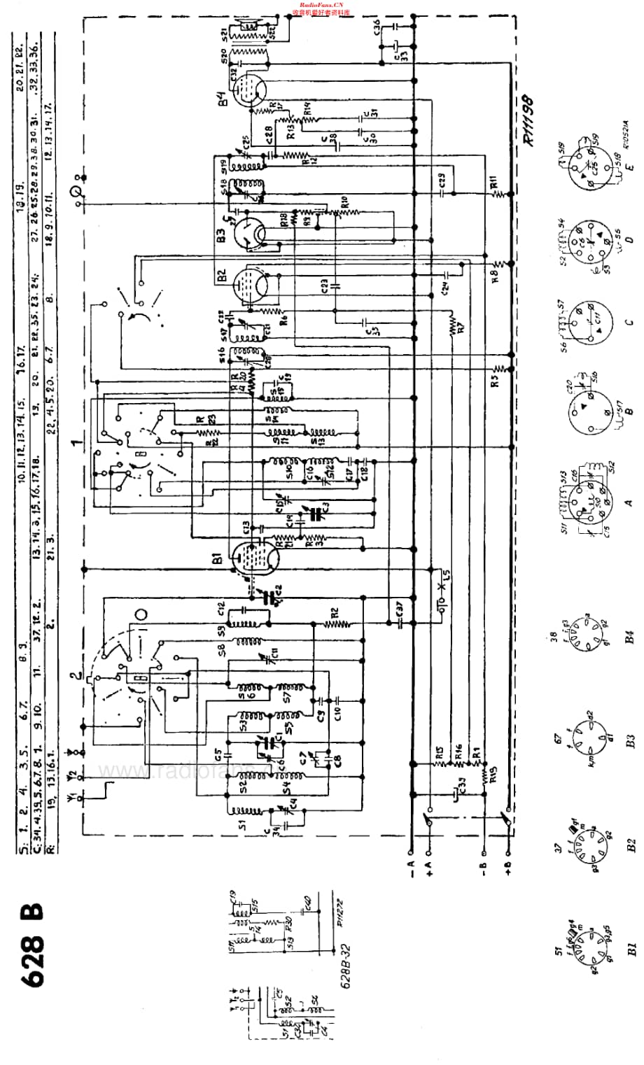 Philips_628B 维修电路原理图.pdf_第2页