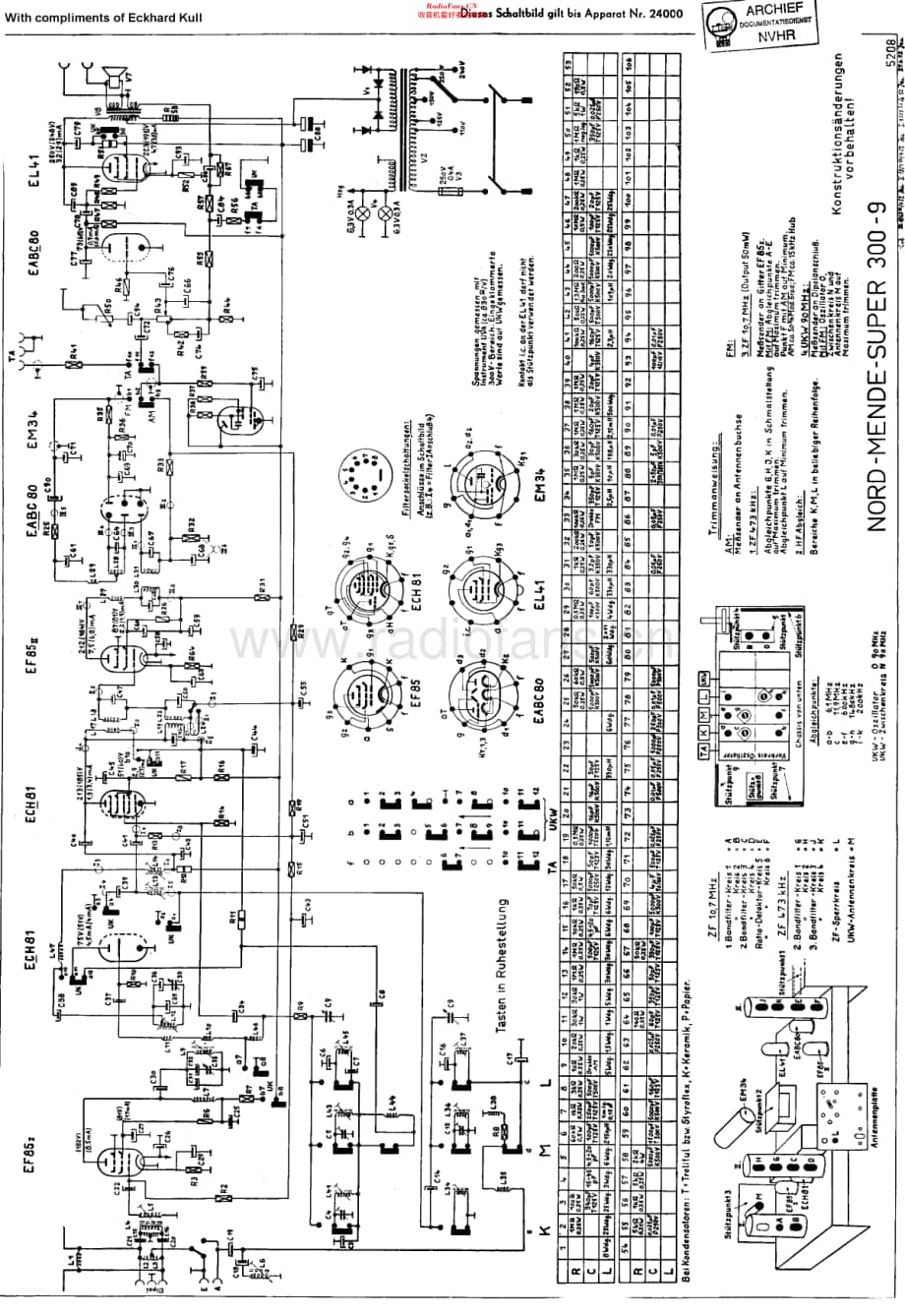 Nordmende_300-9维修电路原理图.pdf_第1页