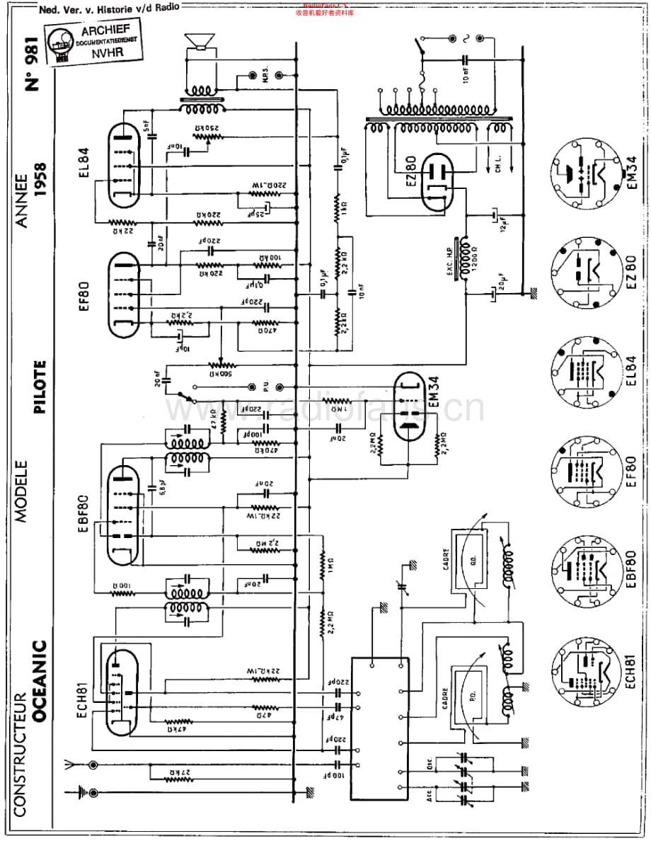 Oceanic_Pilote58维修电路原理图.pdf_第1页