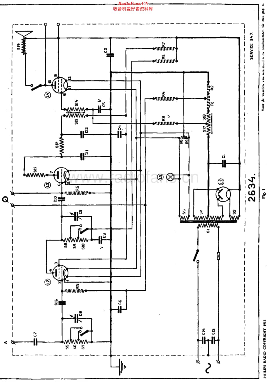 Philips_2634 维修电路原理图.pdf_第2页