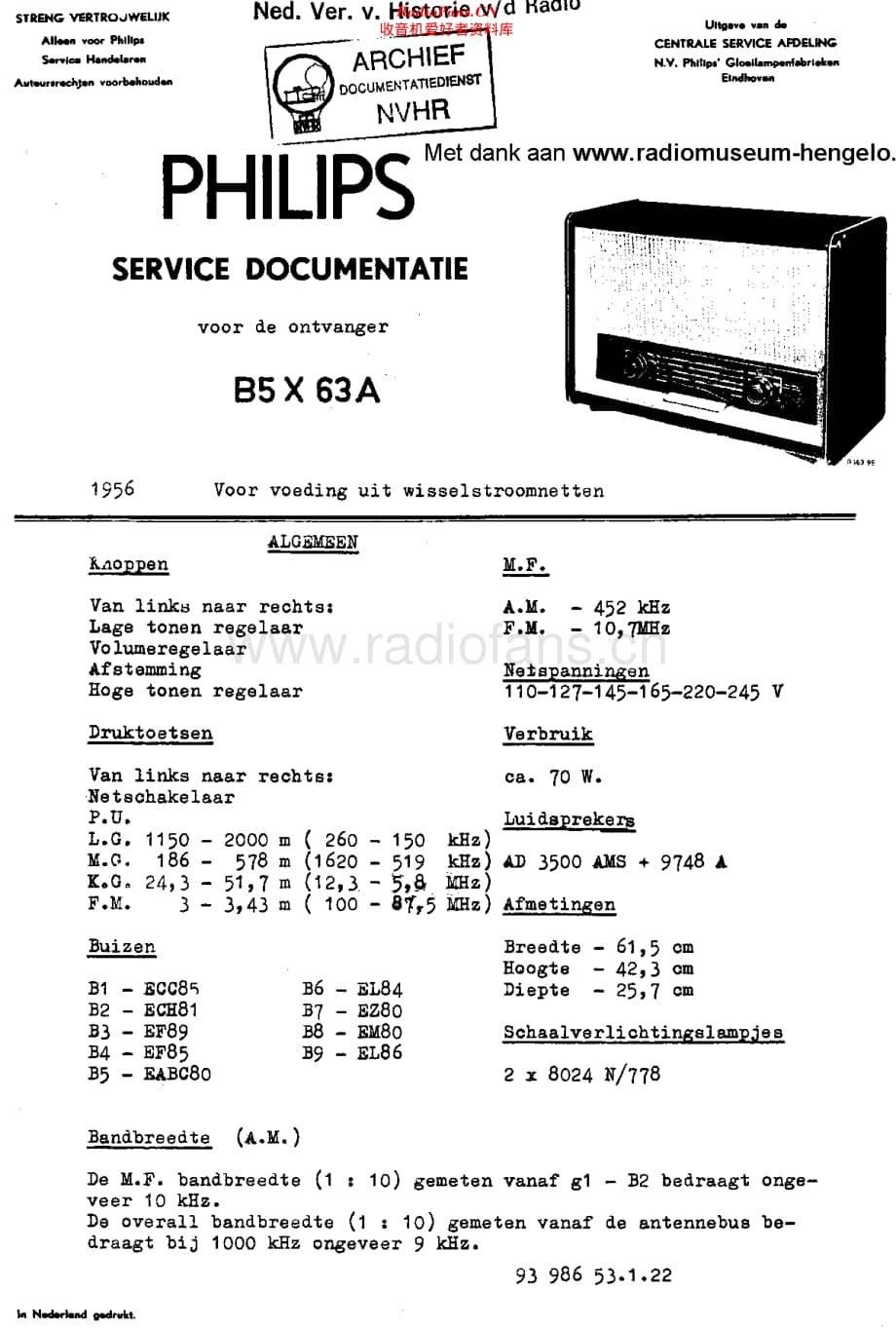 Philips_B5X63A 维修电路原理图.pdf_第1页