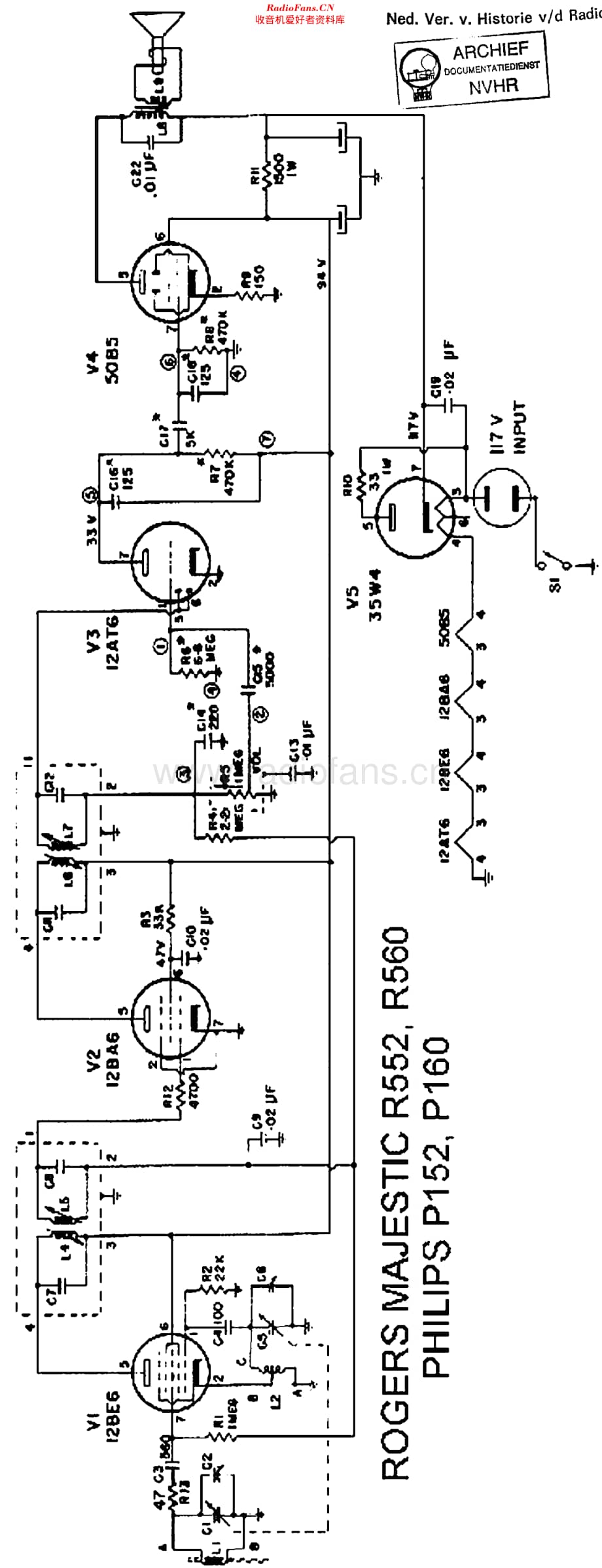 Philips_P152维修电路原理图.pdf_第1页