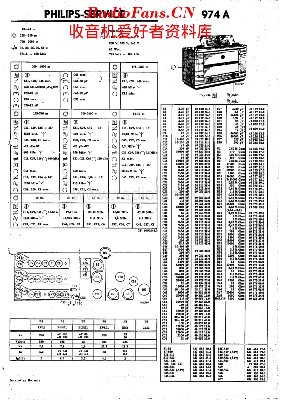 Philips_974A 维修电路原理图.pdf_第1页