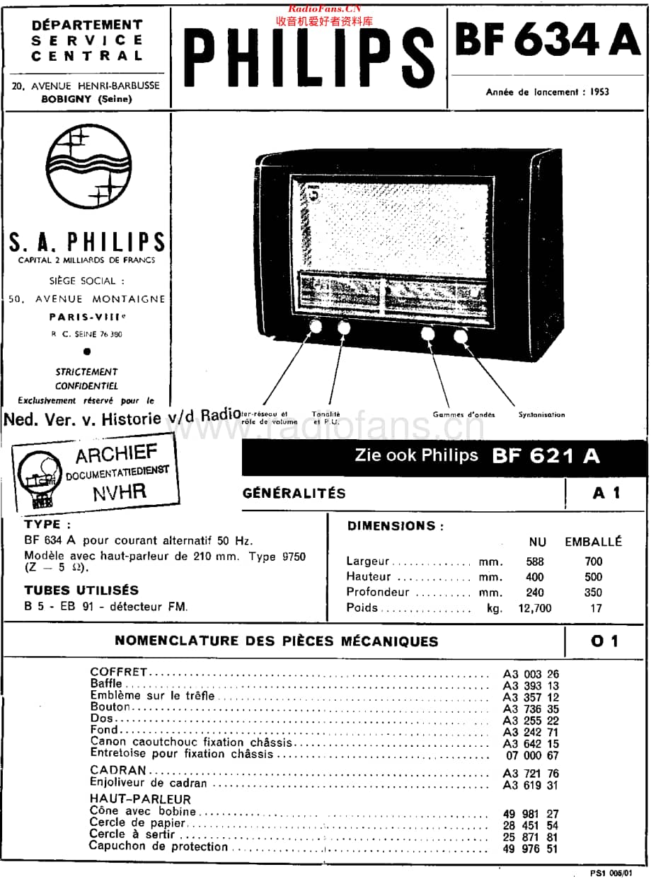 Philips_BF634A 维修电路原理图.pdf_第1页