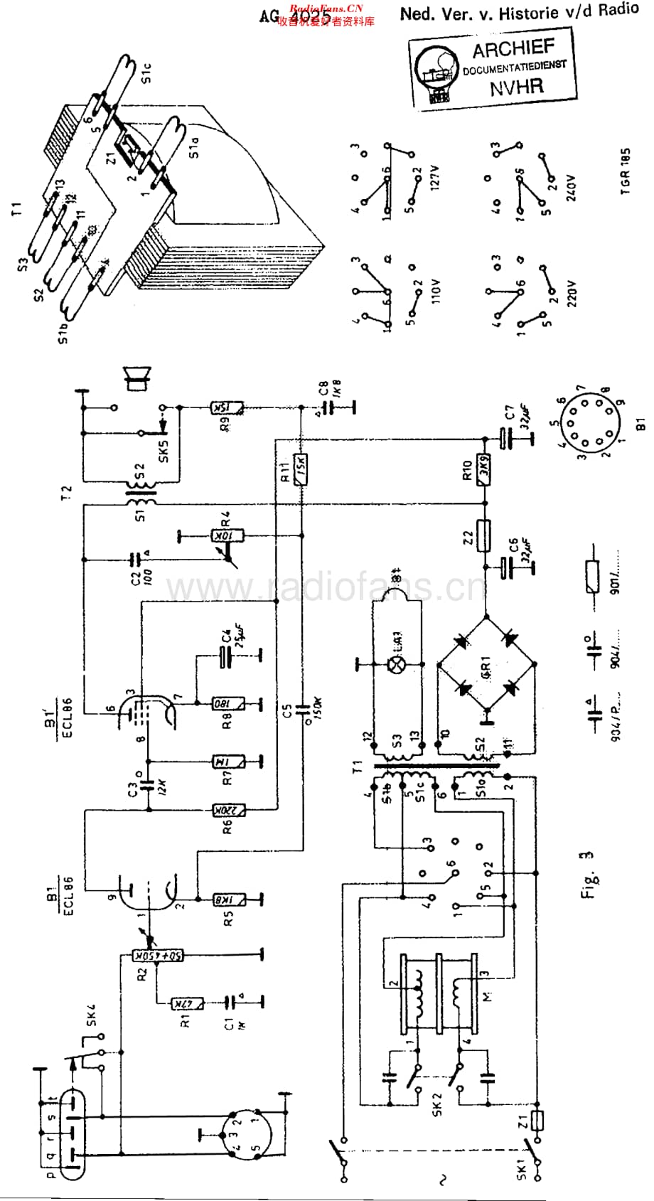 Philips_AG4025 维修电路原理图.pdf_第1页