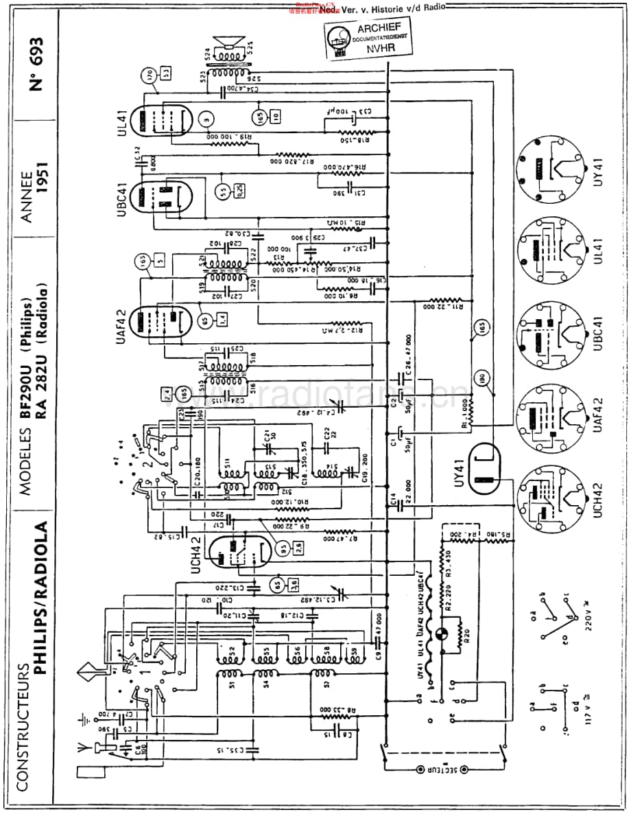 Philips_BF290U 维修电路原理图.pdf_第1页