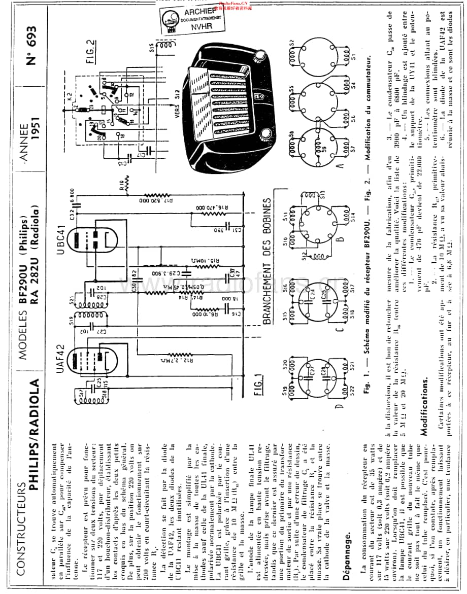 Philips_BF290U 维修电路原理图.pdf_第2页