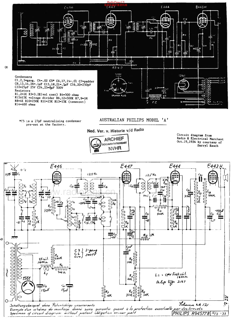 Philips_A 维修电路原理图.pdf_第2页