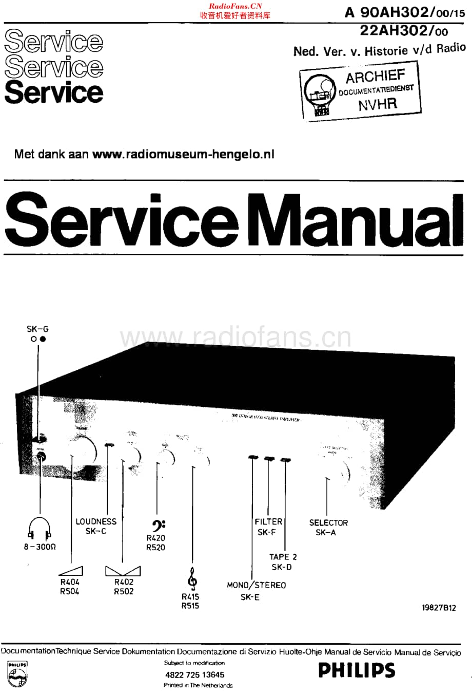 Philips_22AH302 维修电路原理图.pdf_第1页