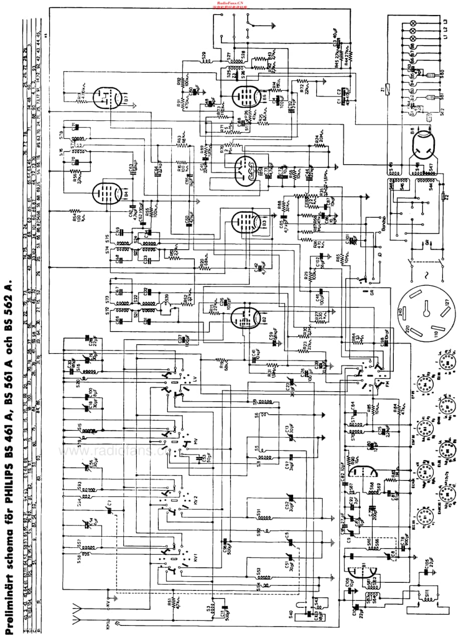 Philips_BS461A 维修电路原理图.pdf_第2页