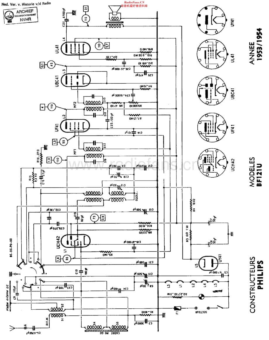 Philips_BF121U 维修电路原理图.pdf_第1页