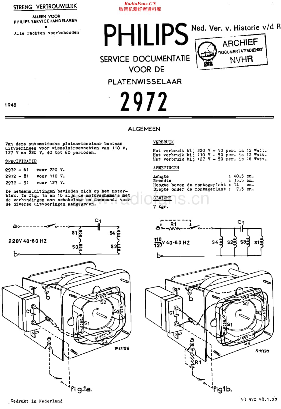 Philips_2972 维修电路原理图.pdf_第1页