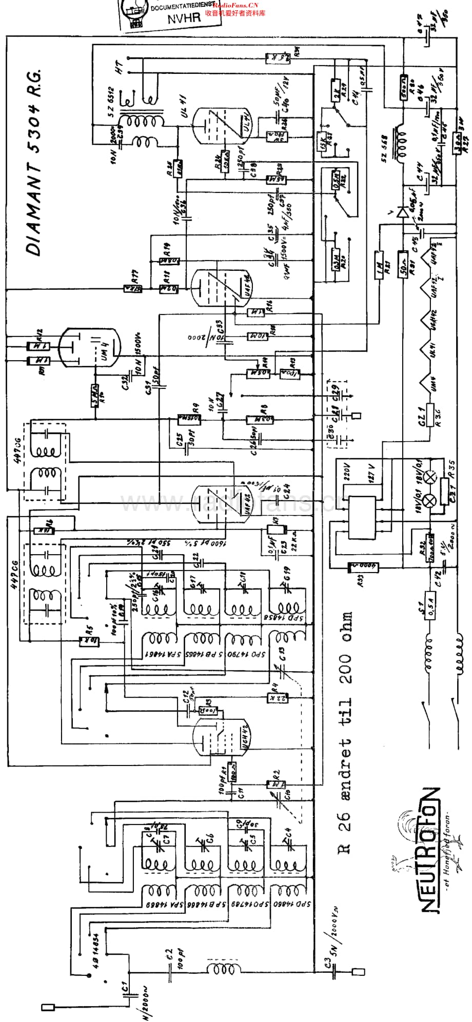 Neutrofon_5304维修电路原理图.pdf_第1页