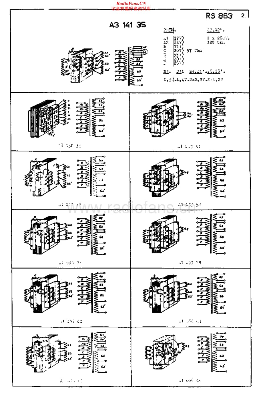 Philips_Voedingstrafos48维修电路原理图.pdf_第3页