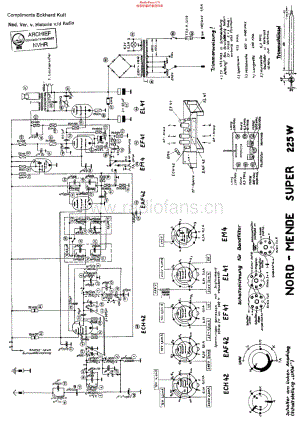 Nordmende_225W维修电路原理图.pdf